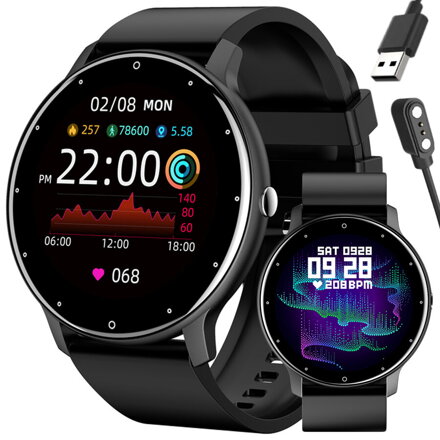 SMARTWATCH UNISEX GRAVITY GT1-3 - PULSOMETR (sg015c)