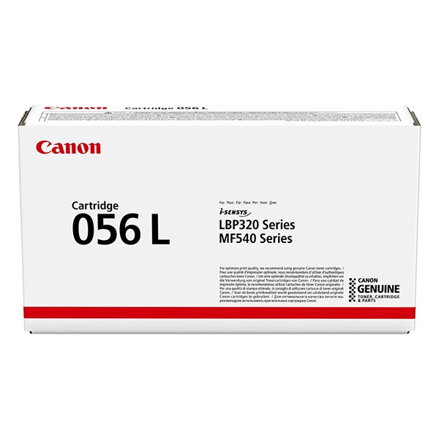 Canon originál toner 056L, black, 5100str., 3006C002, Canon i-SENSYS MF542x, MF543x, LBP325x, O, čierna