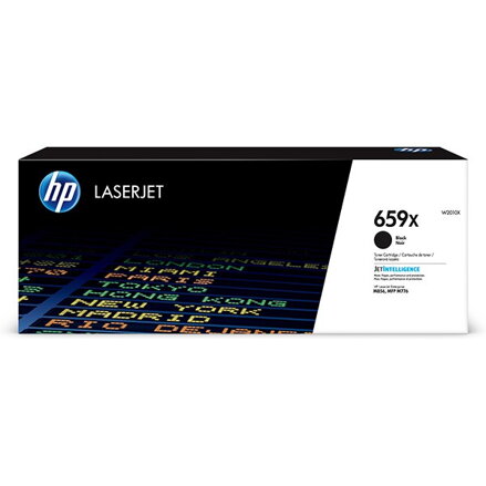 HP originál toner W2010X, black, 34000str., HP 659X, high capacity, HP Color LaserJet Enterprise M856dn,M856x,LaserJet En, čierna