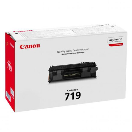 Canon originál toner CRG719, black, 2100str., 3479B002, Canon LBP-6300dn,6650dn,MF 5840dn,5880dn,5980dw,5940dn, O, čierna